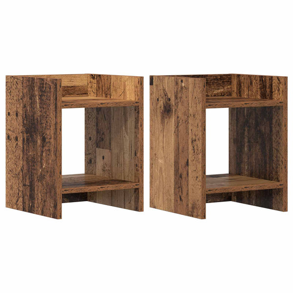 Kasviteline 2 kpl Vanha puu 30 x 30 x 40 cm Tekninen puu