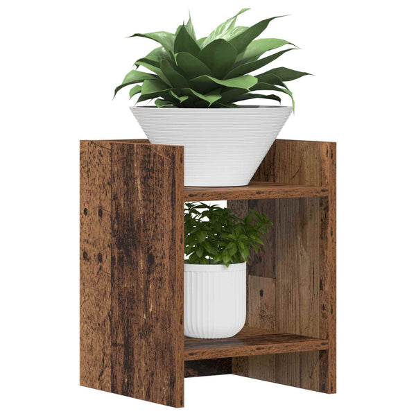 Kasviteline 2 kpl Vanha puu 30 x 30 x 40 cm Tekninen puu