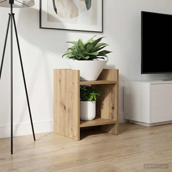 Kasviteline Artisaanitammi 30 x 30 x 40 cm Tekninen puu