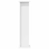 Kasviteline 2 kpl valkoinen 25 x 25,5 x 100,5 cm Tekninen puu
