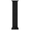 Kasviteline 2 kpl Musta tammi 25 x 25,5 x 100,5 cm Tekninen puu