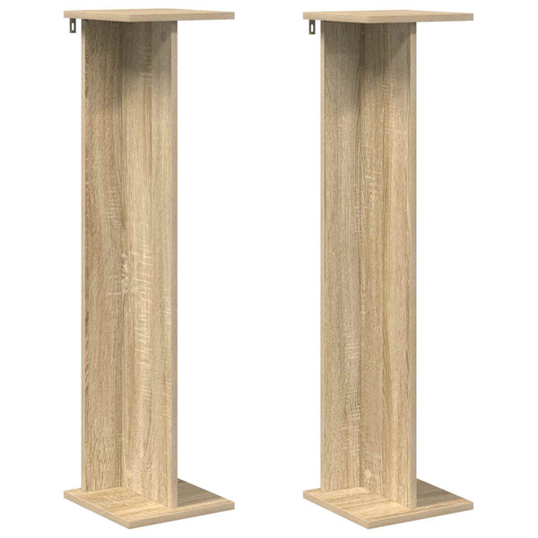 Kasviteline 2 kpl Sonoma-tammi 25 x 25,5 x 100,5 cm