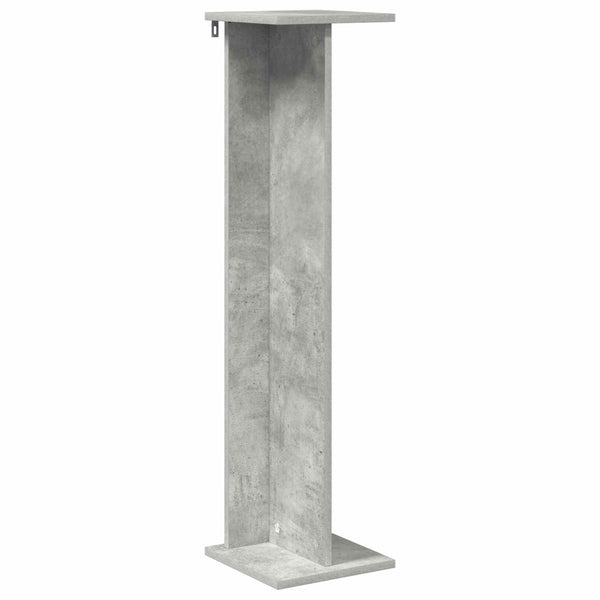 Kasviteline Betoninharmaa 25 x 25,5 x 100,5 cm Tekninen puu