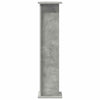 Kasviteline Betoninharmaa 25 x 25,5 x 100,5 cm Tekninen puu