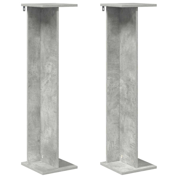 Kasviteline 2 kpl Betoninharmaa 25 x 25,5 x 100,5 cm