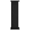 Kasviteline 2 kpl Musta tammi 25 x 25,5 x 80,5 cm Tekninen puu