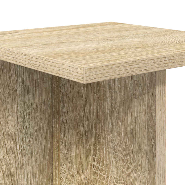 Kasviteline 2 kpl Sonoma-tammi 25 x 25,5 x 80,5 cm Tekninen puu