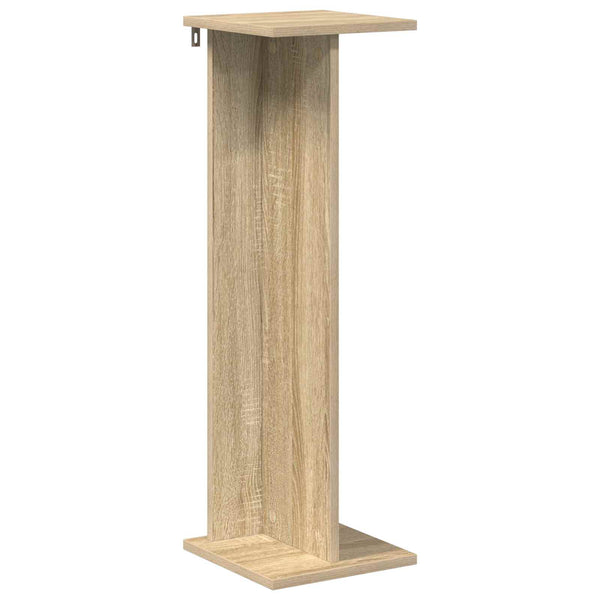 Kasviteline 2 kpl Sonoma-tammi 25 x 25,5 x 80,5 cm Tekninen puu