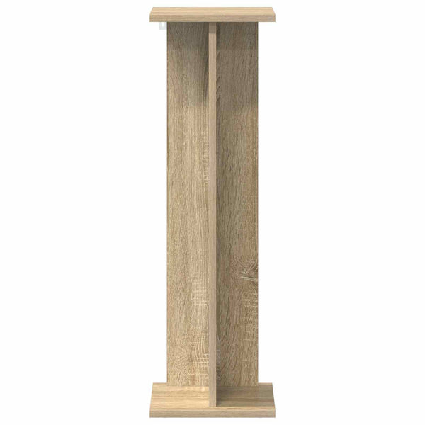 Kasviteline 2 kpl Sonoma-tammi 25 x 25,5 x 80,5 cm Tekninen puu