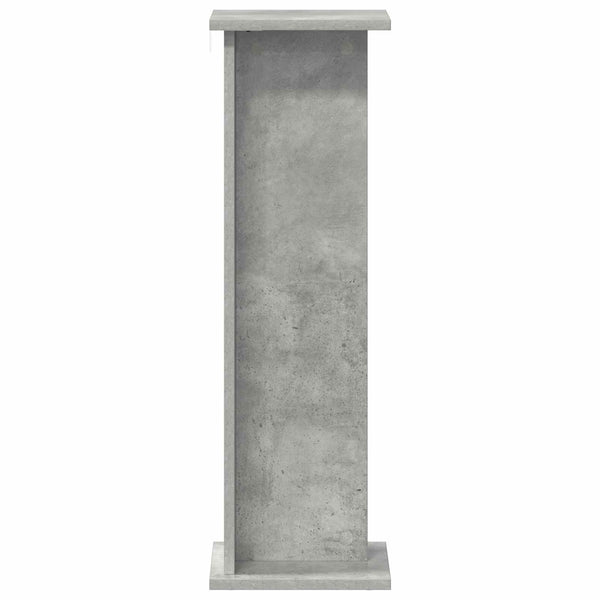 Kasviteline Betoninharmaa 25 x 25,5 x 80,5 cm Tekninen puu