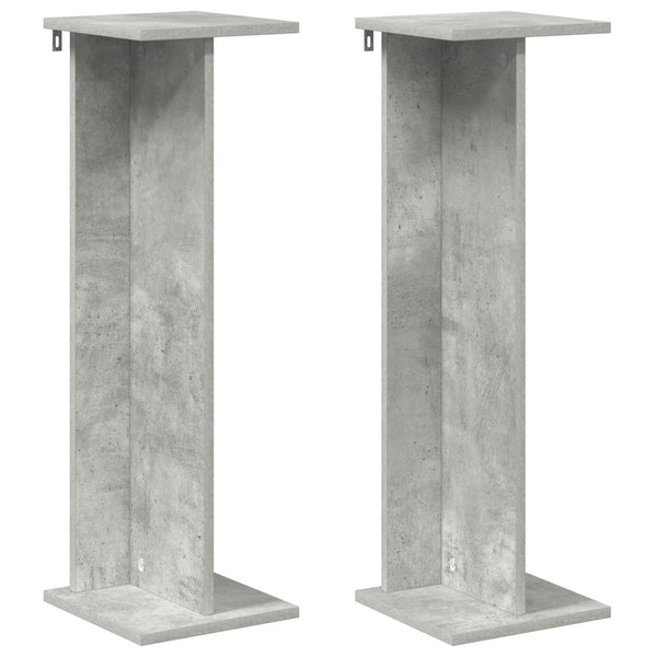 Kasviteline 2 kpl Betoninharmaa 25 x 25,5 x 80,5 cm