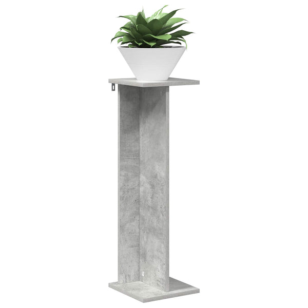 Kasviteline 2 kpl Betoninharmaa 25 x 25,5 x 80,5 cm