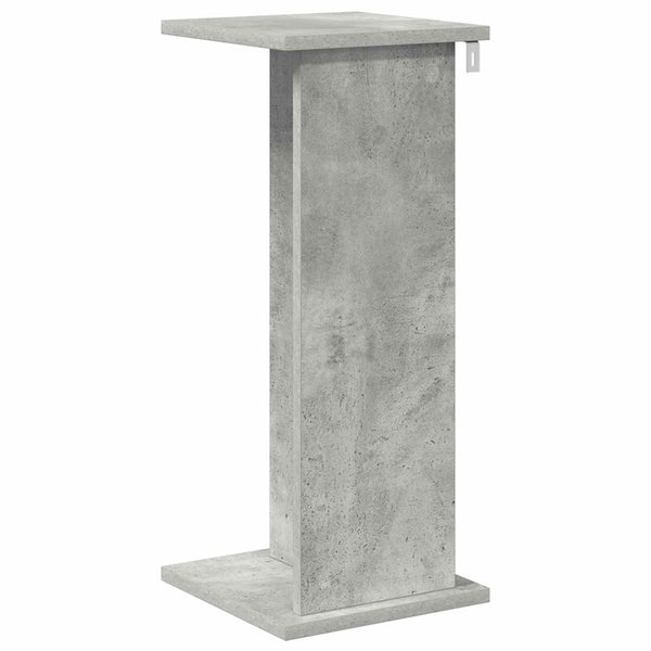 Kasviteline Betoninharmaa 25 x 25,5 x 60,5 cm Tekninen puu