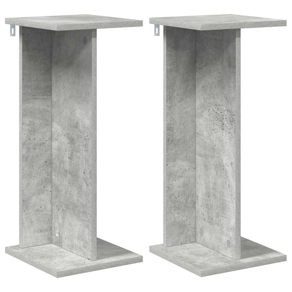 Kasviteline 2 kpl Betoninharmaa 25 x 25,5 x 60,5 cm