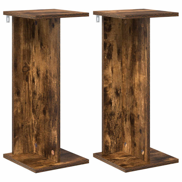 Kasviteline 2 kpl Savutammi 25 x 25,5 x 60,5 cm Tekninen puu