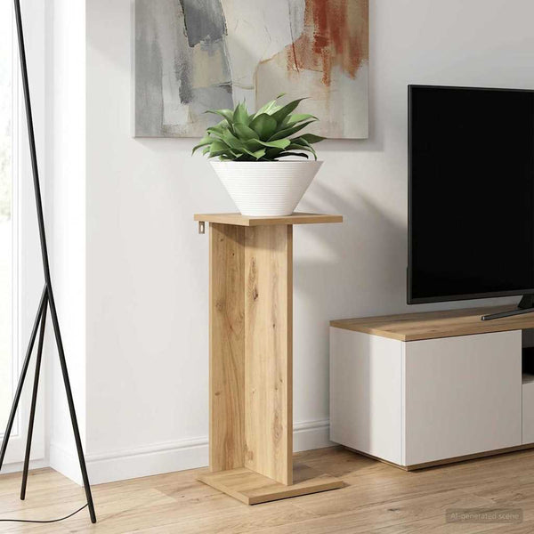 Kasviteline 2 kpl Artisaanitammi 25 x 25,5 x 60,5 cm