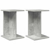 Kasviteline 2 kpl Betoninharmaa 25 x 25,5 x 40,5 cm