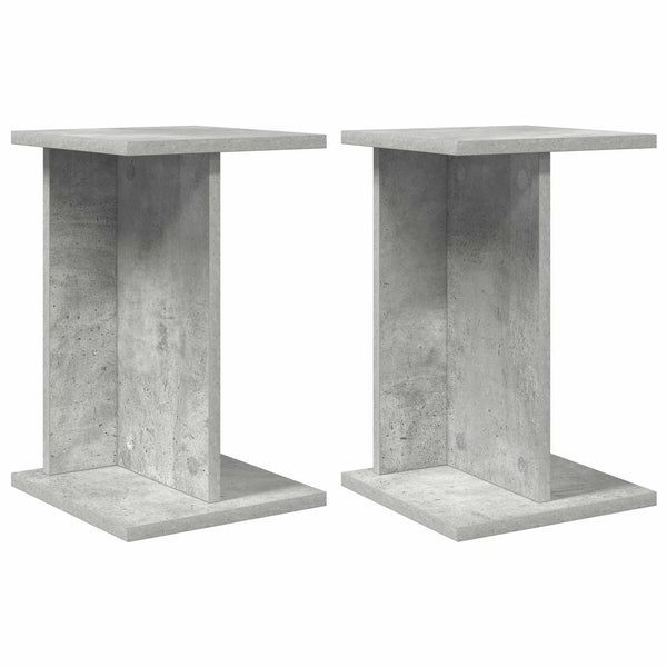 Kasviteline 2 kpl Betoninharmaa 25 x 25,5 x 40,5 cm