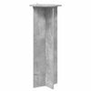 Kasviteline 2 kpl Betoninharmaa Ø40 x 100 cm Tekninen puu
