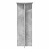 Kasviteline 2 kpl Betoninharmaa Ø40 x 100 cm Tekninen puu