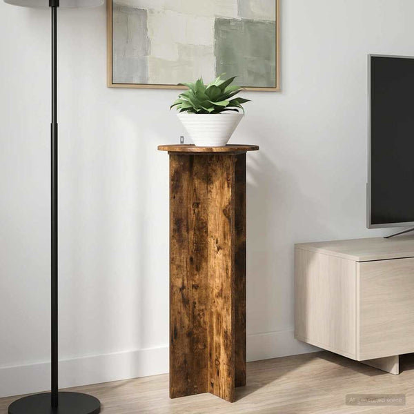 Kasviteline 2 kpl Savutammi Ø40 x 100 cm Tekninen puu