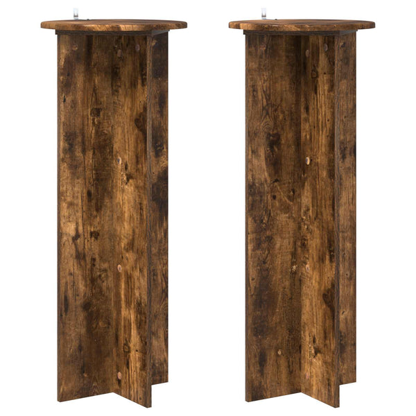 Kasviteline 2 kpl Savutammi Ø40 x 100 cm Tekninen puu