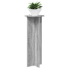 Kasviteline 2 kpl Harmaa sonoma Ø40 x 100 cm Tekninen puu