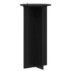 Kasviteline 2 kpl Musta 40 x 40 x 80 cm Tekninen puu