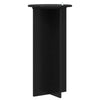 Kasviteline 2 kpl Musta 40 x 40 x 80 cm Tekninen puu
