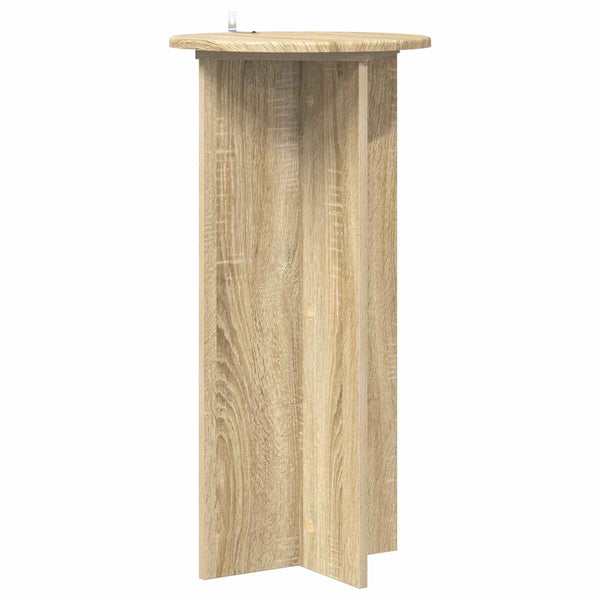 Kasviteline 2 kpl Sonoma-tammi 40 x 40 x 80 cm Tekninen puu