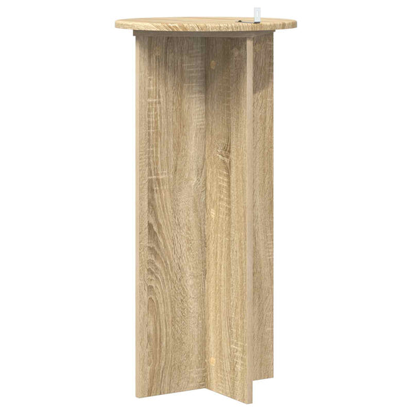 Kasviteline 2 kpl Sonoma-tammi 40 x 40 x 80 cm Tekninen puu