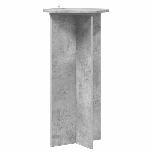 Kasviteline 2 kpl Betoninharmaa 40 x 40 x 80 cm Tekninen puu