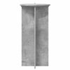 Kasviteline 2 kpl Betoninharmaa 40 x 40 x 80 cm Tekninen puu