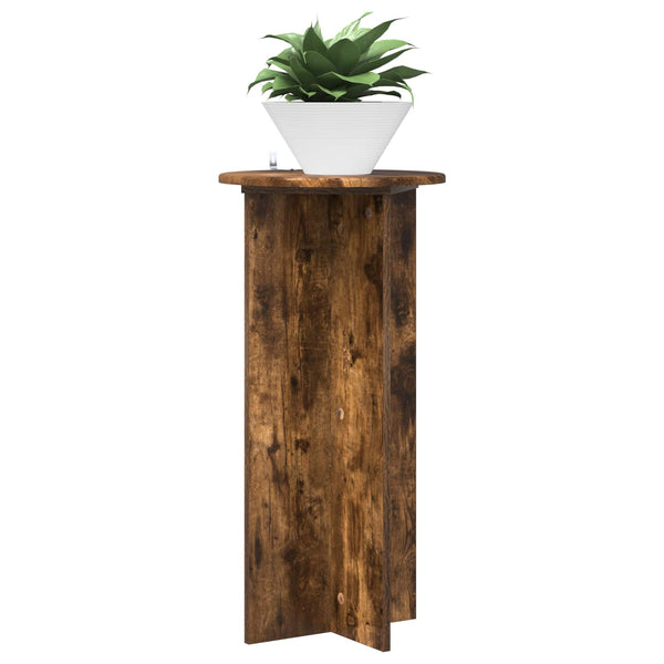 Kasviteline 2 kpl Savutammi 40 x 40 x 80 cm Tekninen puu