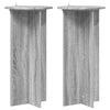 Kasviteline 2 kpl Harmaa sonoma 40 x 40 x 80 cm Tekninen puu