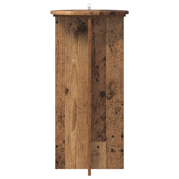 Kasviteline 2 kpl Vanha puu 40 x 40 x 80 cm Tekninen puu