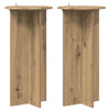 Kasviteline 2 kpl Artisaanitammi 40 x 40 x 80 cm Tekninen puu