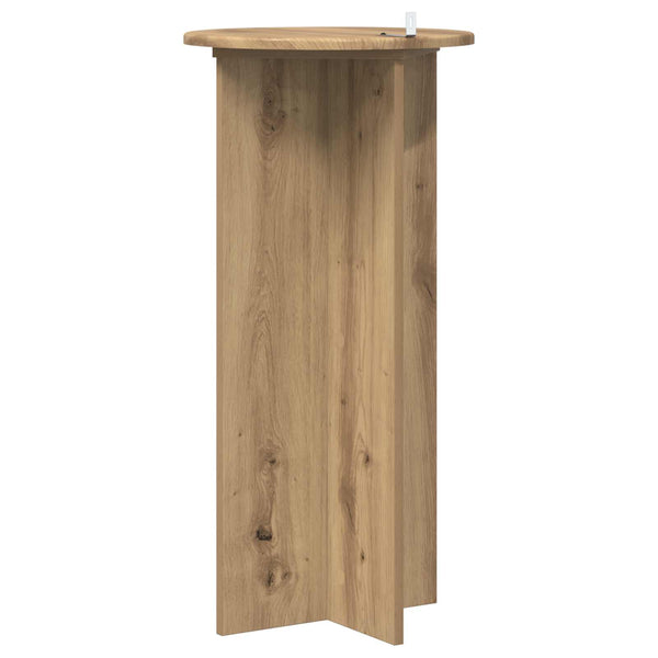 Kasviteline 2 kpl Artisaanitammi 40 x 40 x 80 cm Tekninen puu