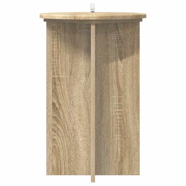 Kasviteline 2 kpl Sonoma-tammi Ø40 x 60 cm Tekninen puu