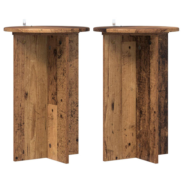 Kasviteline 2 kpl Vanha puu Ø40 x 60 cm Tekninen puu