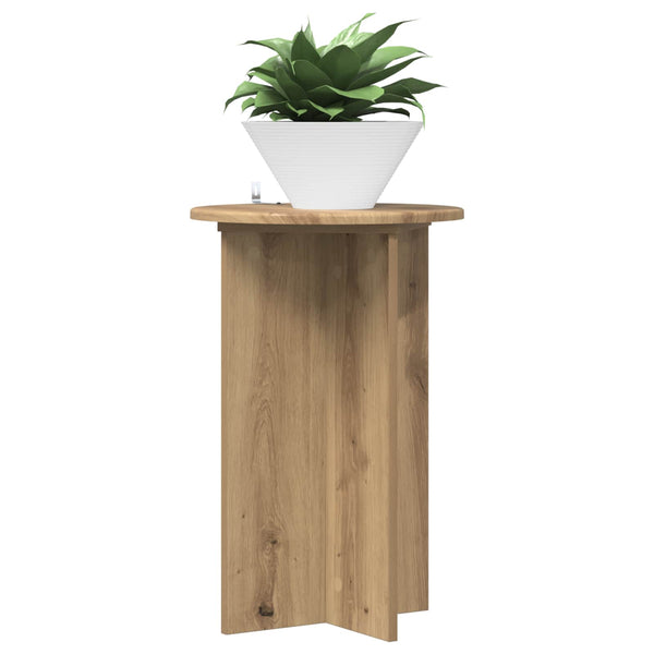Kasviteline 2 kpl Artisaanitammi Ø40 x 60 cm Tekninen puu