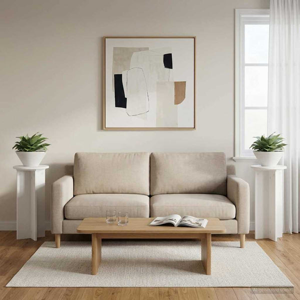 Kasviteline 2 kpl valkoinen Ø29,5 x 60 cm Tekninen puu