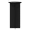 Kasviteline 2 kpl Musta 29,5 x 29,5 x 60 cm Tekninen puu