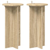 Kasviteline 2 kpl Sonoma-tammi 29,5 x 29,5 x 60 cm Tekninen puu