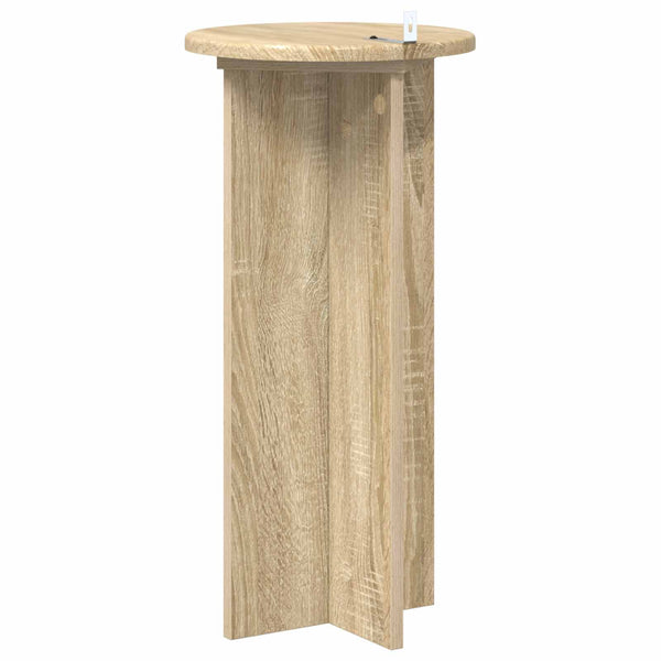 Kasviteline 2 kpl Sonoma-tammi 29,5 x 29,5 x 60 cm Tekninen puu