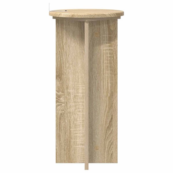 Kasviteline 2 kpl Sonoma-tammi 29,5 x 29,5 x 60 cm Tekninen puu