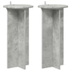 Kasviteline 2 kpl Betoninharmaa 29,5 x 29,5 x 60 cm