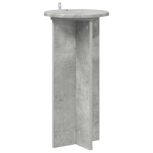 Kasviteline 2 kpl Betoninharmaa 29,5 x 29,5 x 60 cm