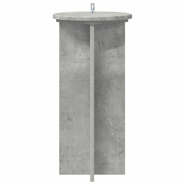 Kasviteline 2 kpl Betoninharmaa 29,5 x 29,5 x 60 cm