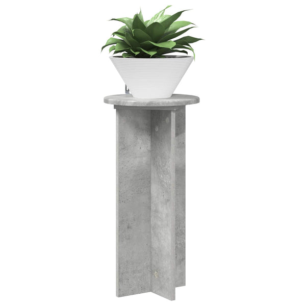 Kasviteline 2 kpl Betoninharmaa 29,5 x 29,5 x 60 cm